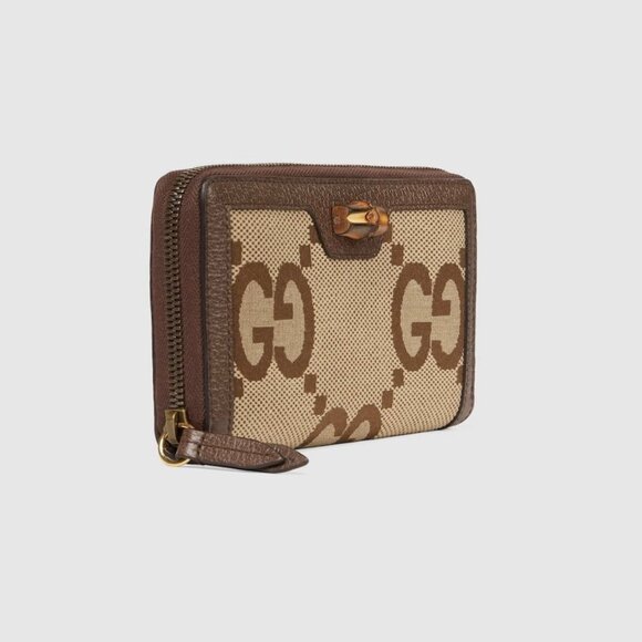 Gucci Jumbo GG Bamboo Wallet Circa 2015–2024 - Picture 2 of 4
